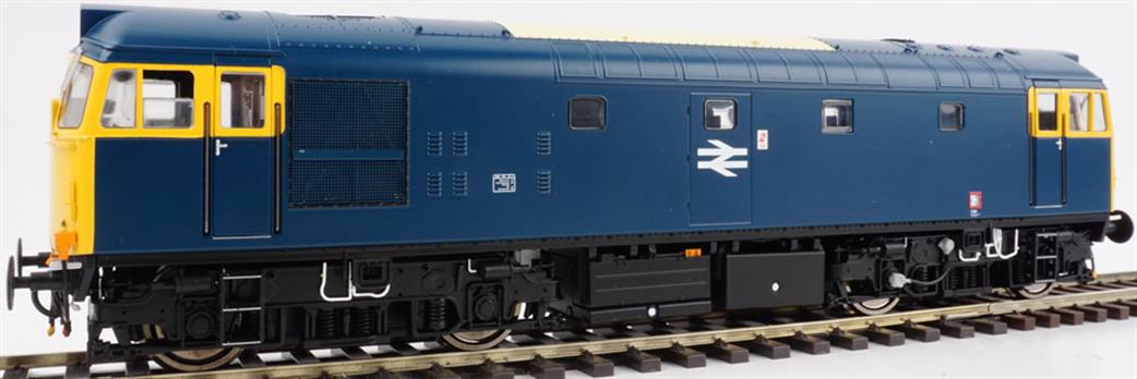 Heljan 2774 Class 27 BR Blue Full Yellows (Boiler Fitted) Unnumbered O Gauge