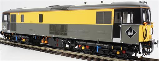 Class 73 Dutch Grey/Yellow Unnumbered