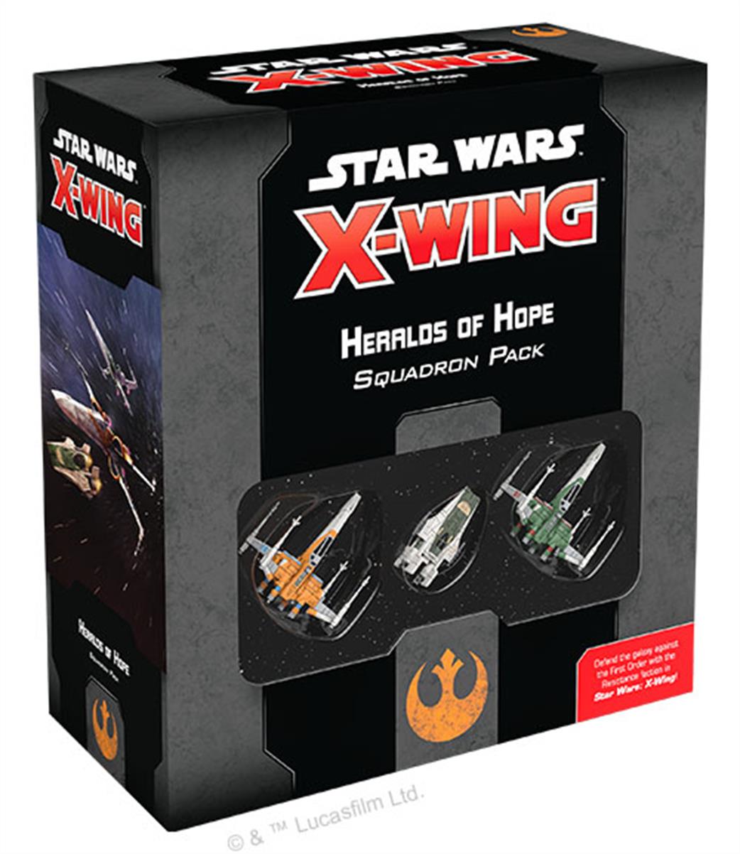 Fantasy Flight Games  SWZ68 Heralds of Hope Squadron Pack from Star Wars X-Wing 2nd Ed