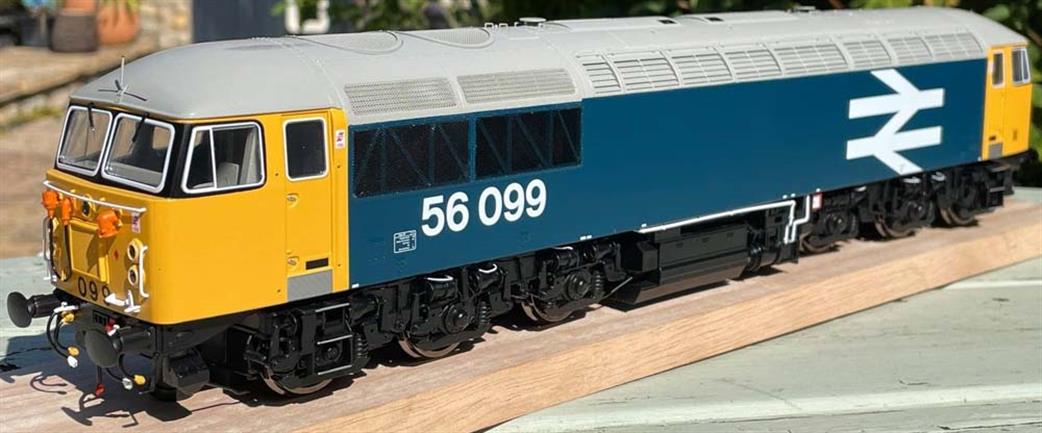 Heljan O Gauge 5608 Class 56 BR Large Logo Blue 56099 Tinsley Embellishments