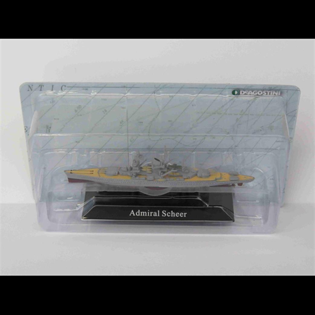 Altaya 1/1250 MAG KZ20 German Battleship Admiral Scheer 1933
