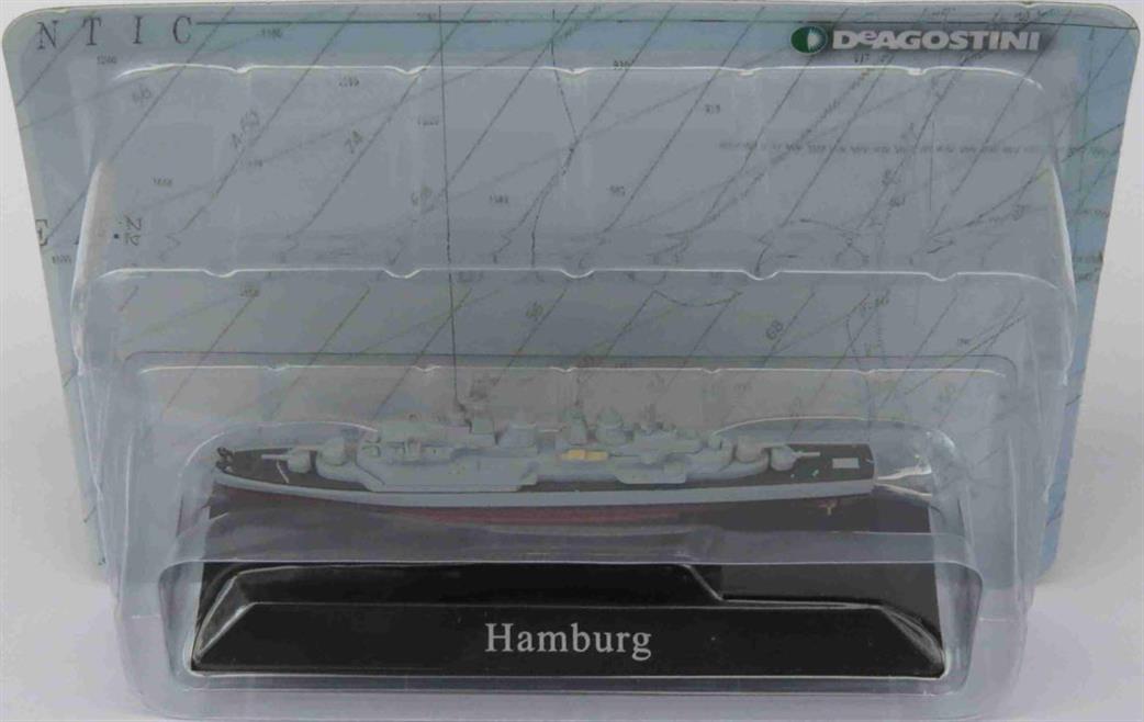 Altaya 1/1250 MAG KZ63 Hamburg Class Destroyer 1960