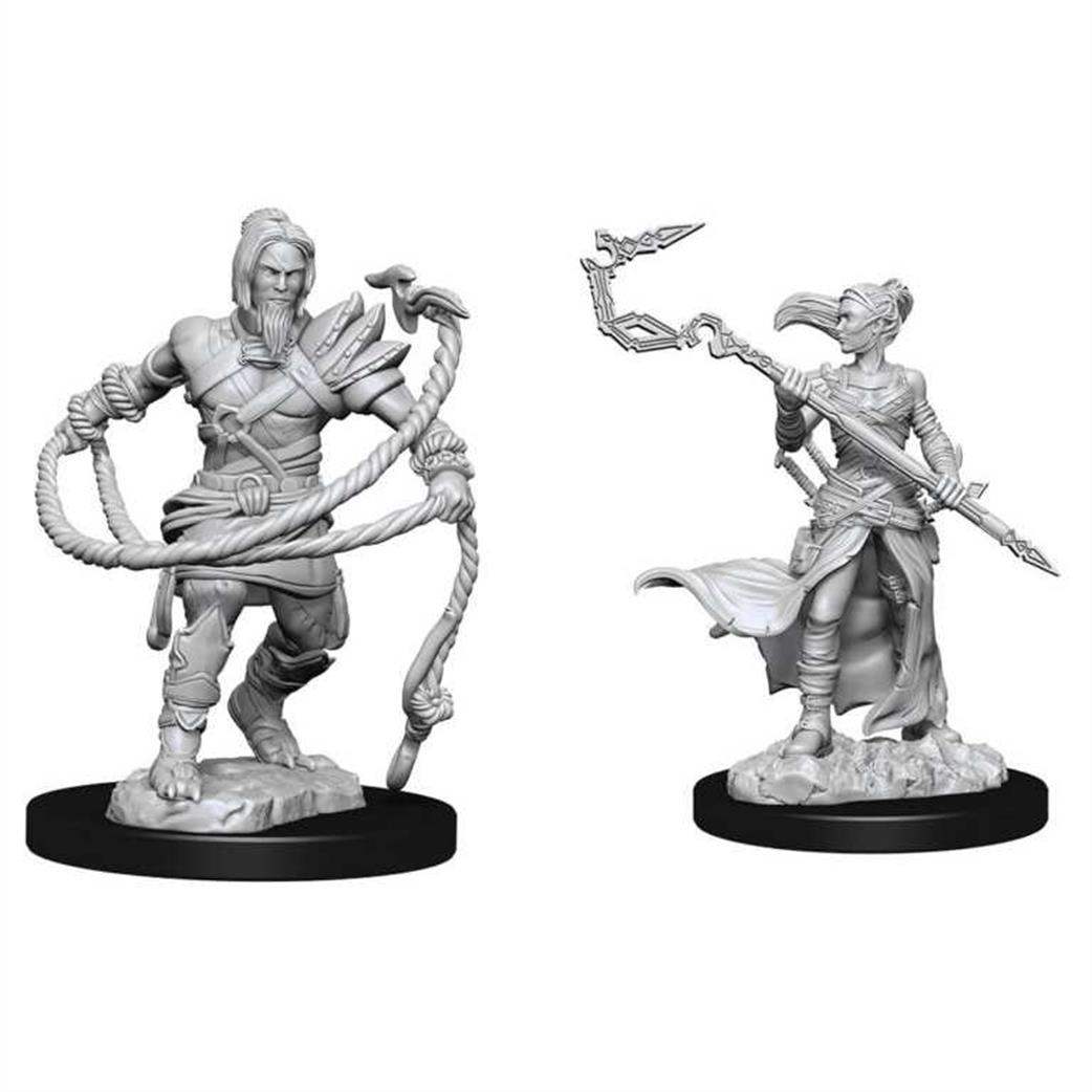 Wizkids  90177 Stoenforge Mystic & Kor Hookmaster: Magic the Gathering Unpainted Miniatures