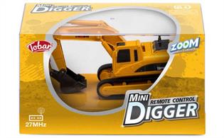 36673 Zoom Mini RC DiggerMini RC Digger with a fully poseable excavator arm