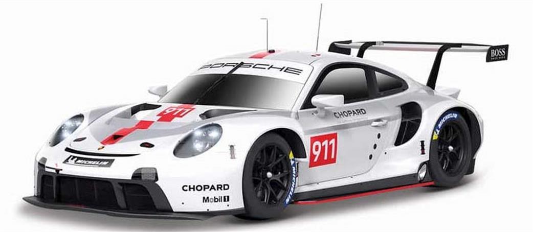 Burago 1/43 B18-38048 Porsche 911 RSR GT Diecast Model