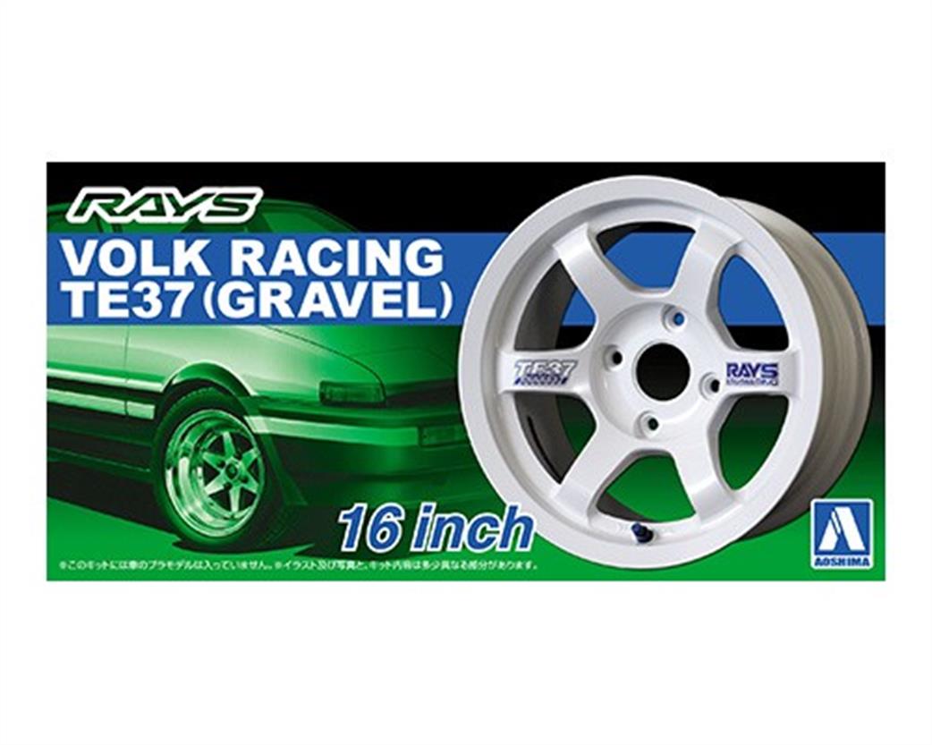 Aoshima 1/24 05250 VOLK Racing TE37 16inch Wheels