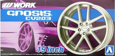 Aoshima 06116 1/24th WORK GNOSIS CV203 19inch Wheels