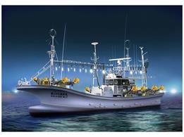 Aoshima 05030 1/64th Squid Fishing Boat Plastic Kit