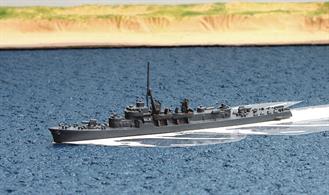 A 1/1250 scale second-hand model of JMSDF Akibono by Hai148. This model is in good condition, see photograph.