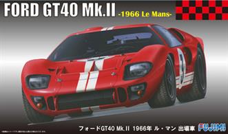Fujimi F126067 1/24th Ford GT40 Mk-II 1966 Le Mans Kit