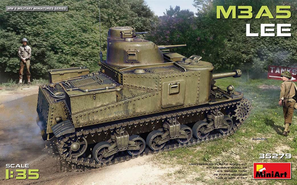 MiniArt 1/35 35279 M3A5 Lee Tank Model