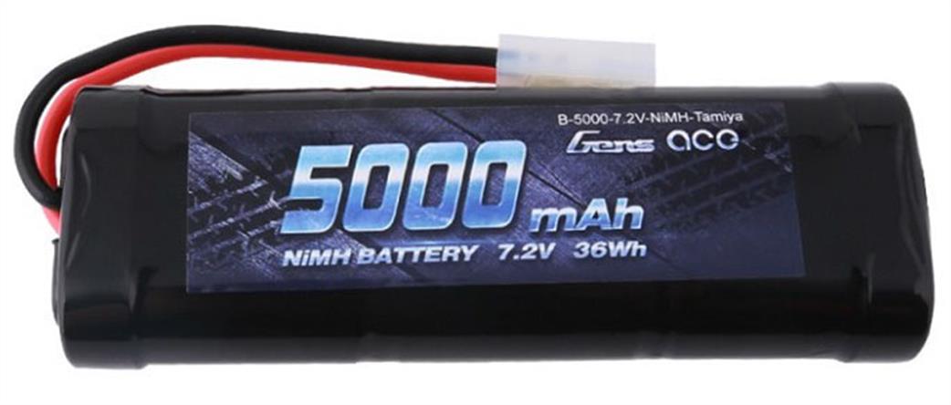 Gaincorp Precision Models  O-GC6N5000-TM 5000mAh 7.2v Ni-mh Battery with Tamiya Connector
