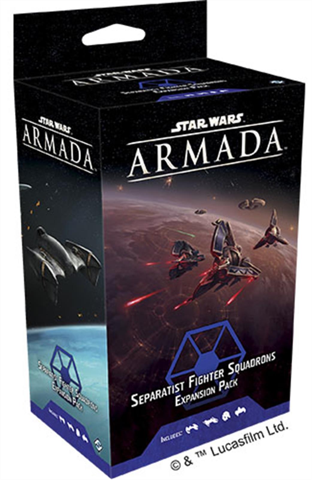 Fantasy Flight Games SWM37 Separatist Fighter Squadrons Expansion for ...