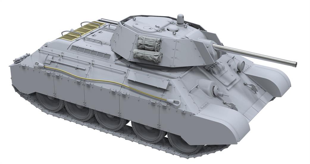Border Models 1/35 BT-009 Russian T34E Tank Battle of Kursk Space Armour Model Kit