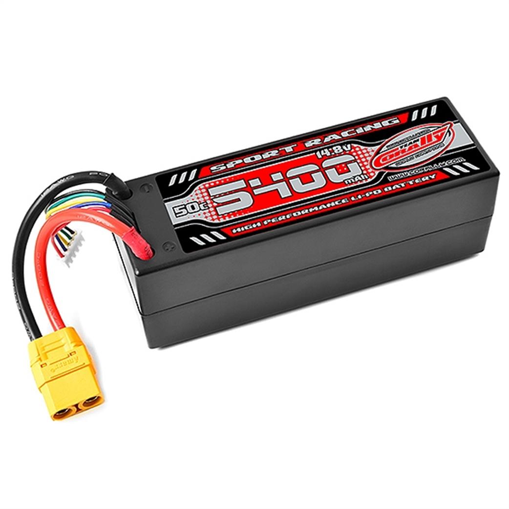 Corally  c-49145-x 4 Cell 14.8v Lipo 5400Mah 50C Rated XT90 Connector
