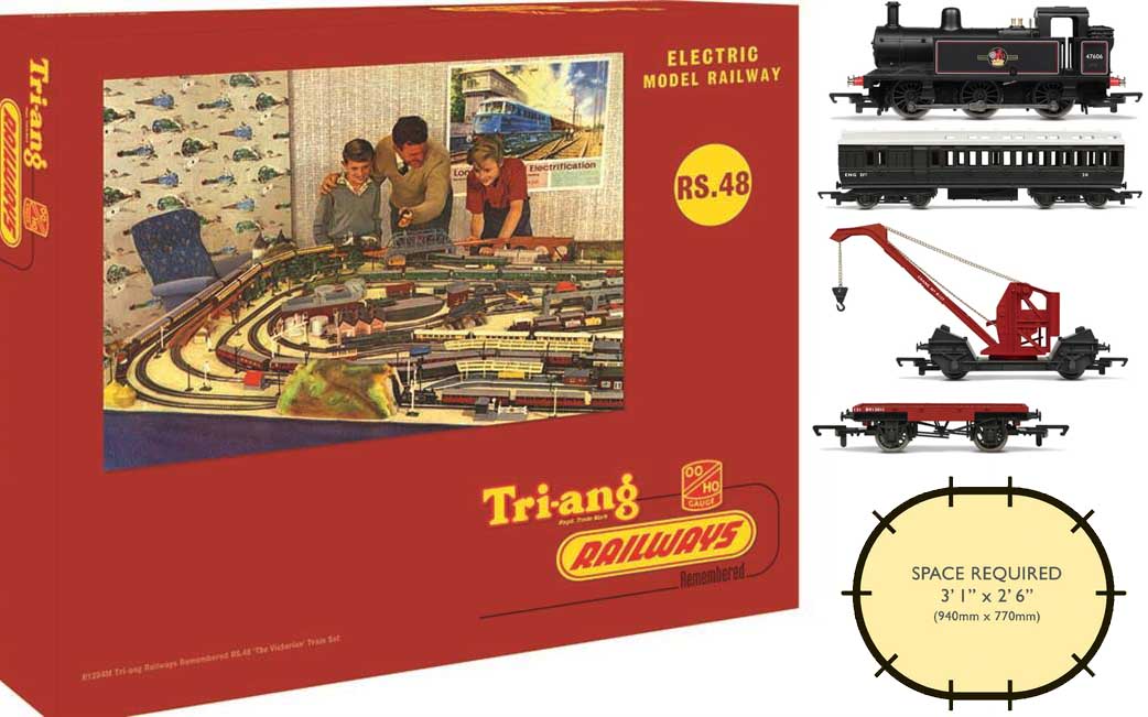 Hornby OO R1285M Tri-ang Railways Remembered: RS30 Crash Train Pack
