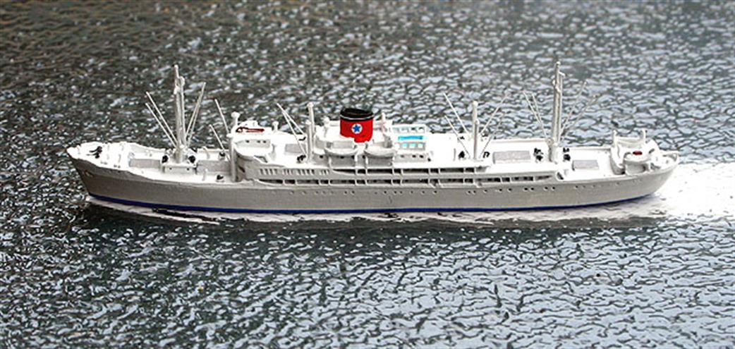 CM Models 1/1250 CM-KR389 Iberia Star Blue Star Line Refrigerated Passenger Liner 1963