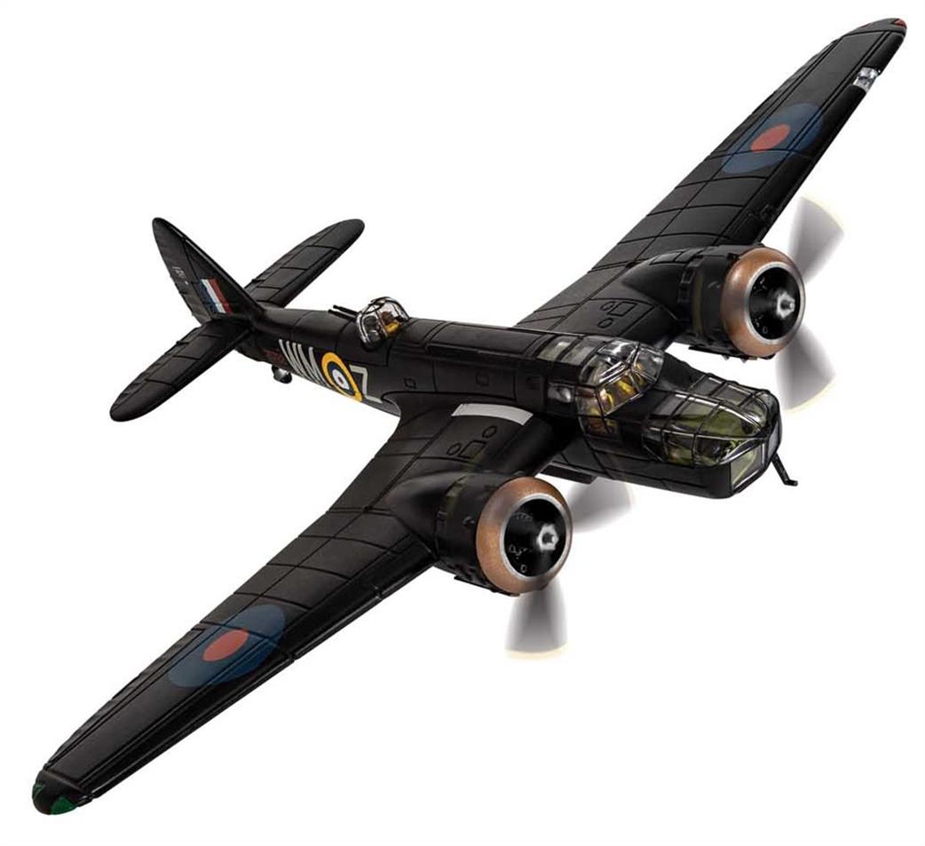 Corgi 1/72 AA38410 Bristol Blenheim Mk IVF- G-BPIV- Spirit of Britain First - Z5722 - WM-Z- Duxford Airfield