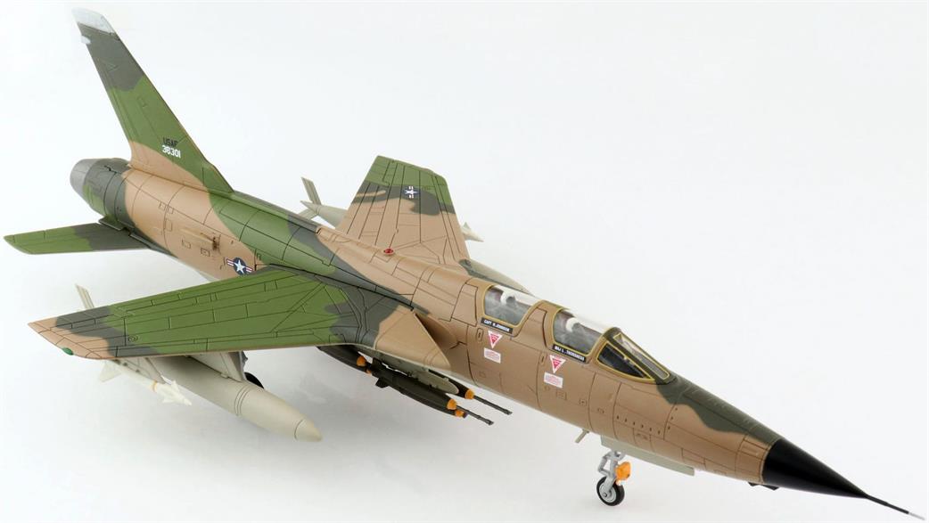 Hobby Master 1/72 HA2551 F-105F Thunderchief 63-8301, flown by Lt Col. Leo Thorsness, 355th TFW, 357th TFS, 17 April 1967