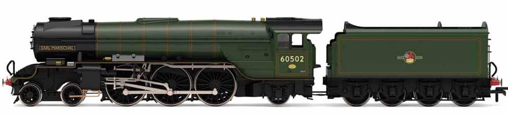 Hornby OO R3977 BR 60502 Earl Marischal Thompson Class A2/2 4-6-2 Pacific BR Lined Green Late Crest