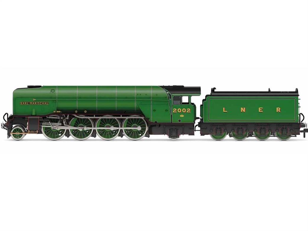 Hornby OO R3984 LNER 2002 Earl Marischal Gresley P2 Class 2-8-2 Mikado LNER Apple Green