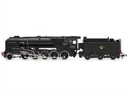 This classic 9F model and tender is painted in an austere BR black livery. It includes two etched nameplates of ‘Black Prince’. Please be aware that this is not suitable for children. This model is DCC-ready and is compatible with our HM7000 21-pin decoder. The accessory bag contains a tender brake rod, an NEM coupling assembly, a hook coupling, a bar coupling, a front foot step for both left and right, a front vac pipe, an AWS guard and two crew figures: a driver and fireman.DCC ready with 21 pin decoder connection