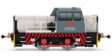 Locomotive build No. 10089 was constructed in 1962 before undergoing a complete refurbishment in 2007 to be delivered to Hitachi for shunting work at Ashford, primarily involving the high speed class 395 ‘Javelin’ EMUs. The locomotive was named after the chairman of Hitachi Europe, 'Chiaki Ueda'.