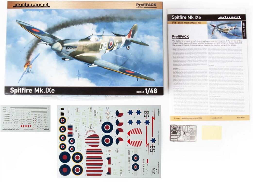 Eduard 1/48 8288 Supermarine Spitfire MkIXe British Fighter Kit