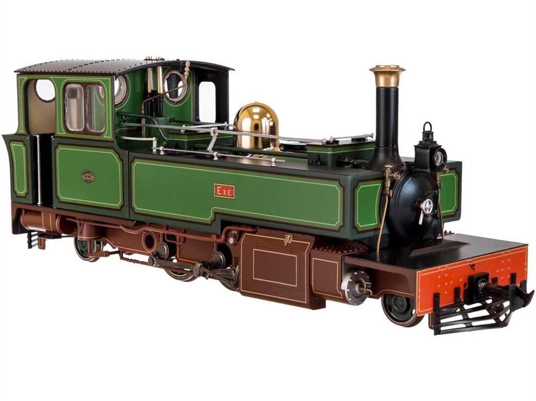 Dapol Lionheart Trains LHT-7NS-001 L&B EXE Manning Wardle 2-6-2T As Delivered 1897 Livery  O-16.5