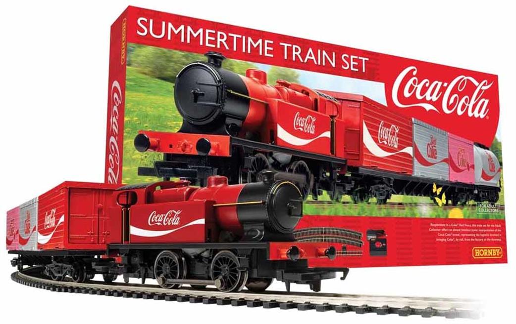 Hornby OO R1276M Summertime Coca-Cola Train Set