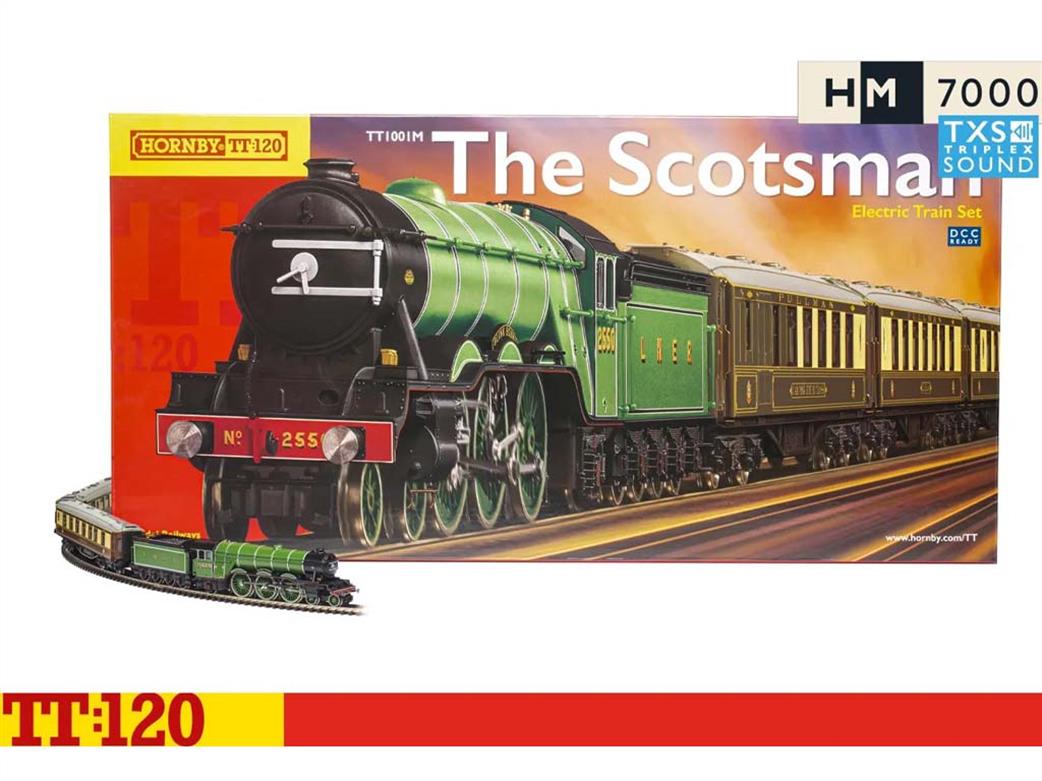 Hornby TT:120 TT1001TXSM The Scotsman Pullman Train Set Digital HM7000 Sound