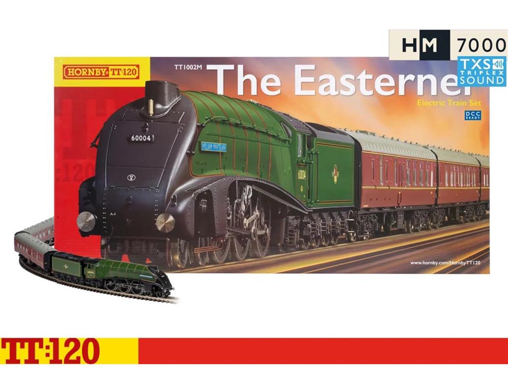 Hornby TT:120 TT1002TXSM The Easterner Express Train Set Digital HM7000 Sound