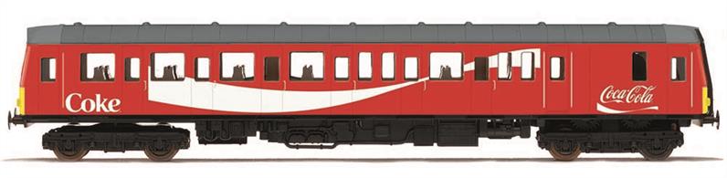 Since its inception in 1886, Coca Cola has remained one of the most aesthetically distinct brands and popular consumer treats well into the early 21st century. This model pairs two inventions together, an eye catching custom livery for a detailed locomotive.
