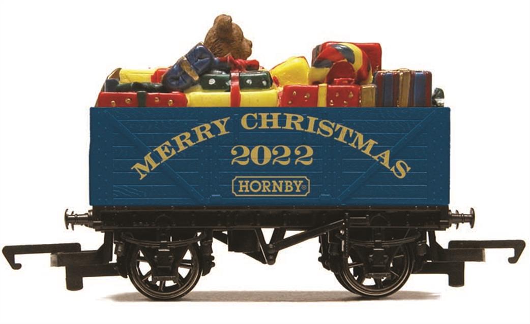 Bnsf Christmas 2022 Hornby R60074 Christmas Wagon 2022 Oo