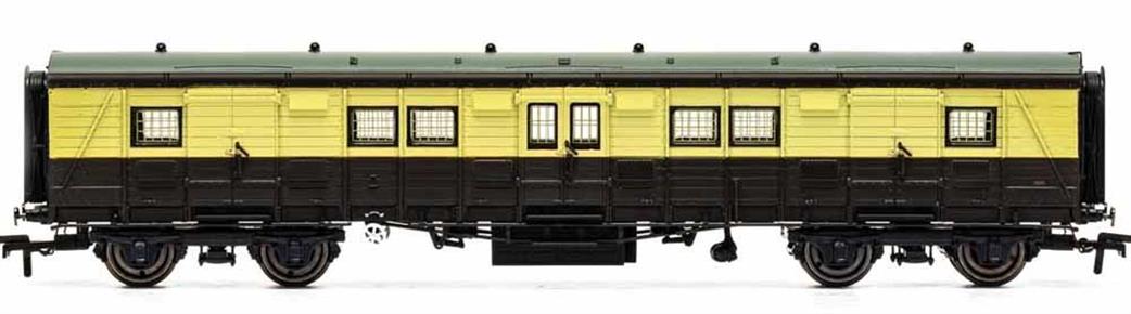Hornby R60057 BR ex-SR Bogie Luggage Van S2464S Pullman Livery Sir Winston Churchill Funeral Train Hearse Van OO