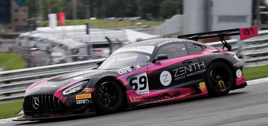 Scalextric C4242 Mercedes AMG GT3 British GT 2020 De Haan & KuJala Slot ...