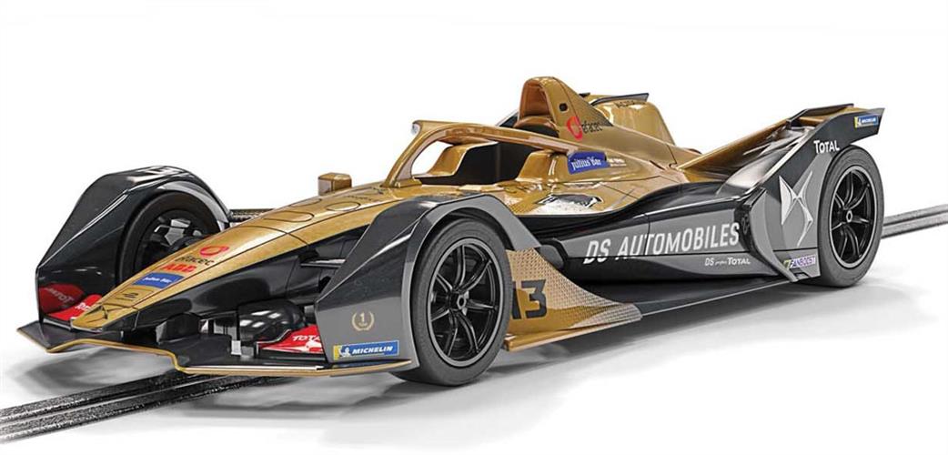 Scalextric 1/32 C4230 Formula E DS Techeetah Antonio Felix Da Costa 2019 2020 Champion Slot Car model