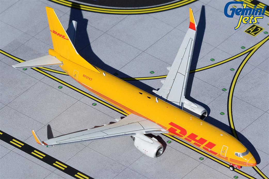 Gemini Jets 1/400 GJDHL1948 DHL Boeing B737-800(w) BDSF N916SC Aircraft Model