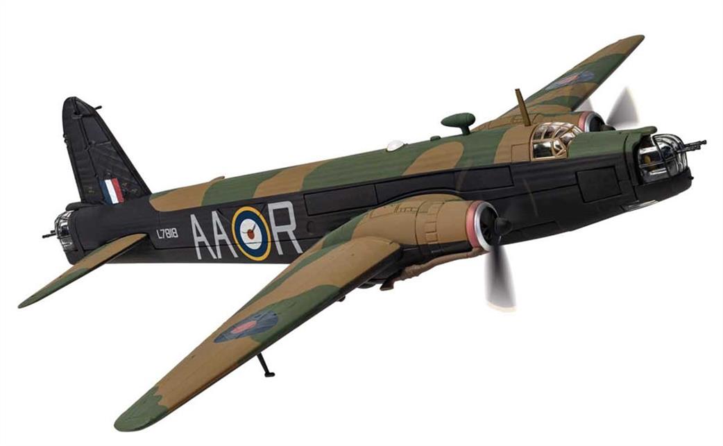Corgi AA34812 RAF Vickers Wellington Ward VC WW2 Bomber Model 1/72