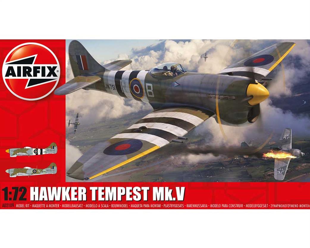 Airfix 1/72 A02109 Hawker Tempest Mk.V Aircraft Kit