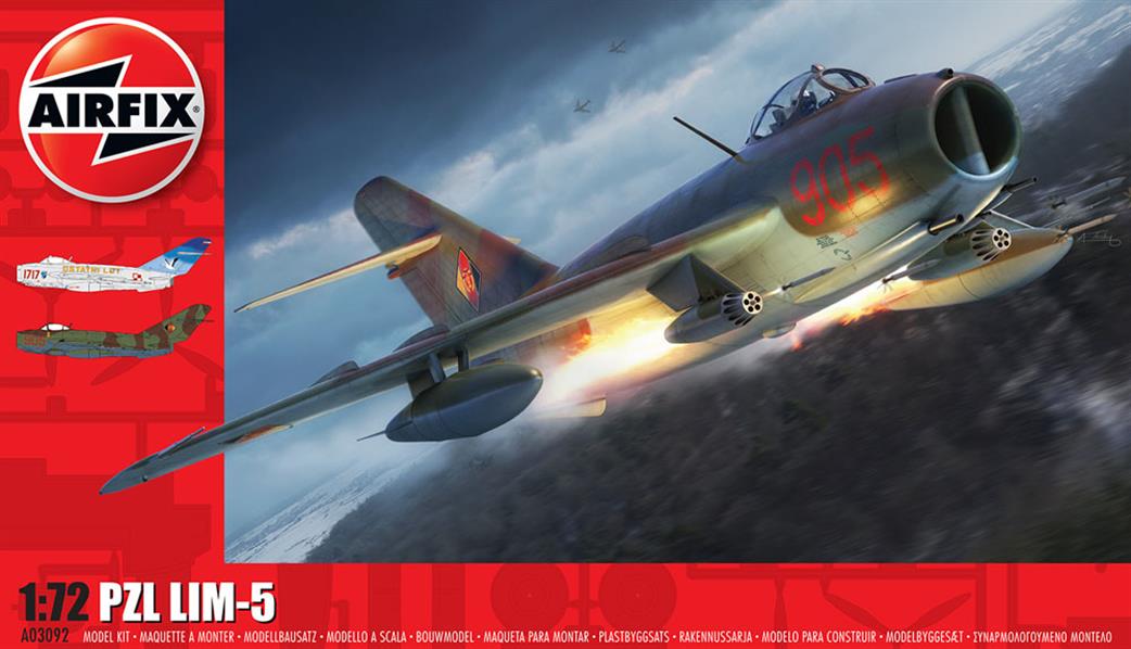 Airfix 1/72 A03092 LIM-5 Aircraft Kit