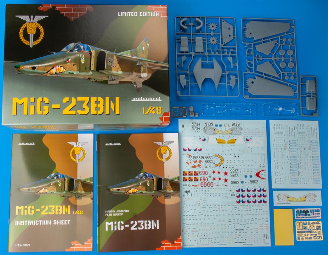Eduard 1/48 11132 Mig-23BN Limited edition Plastic Kit