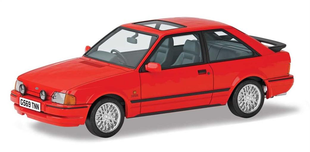 Corgi 1/43 VA14302 Vanguard Ford Escort Mk4 XR3i 90 Spec Radiant Red