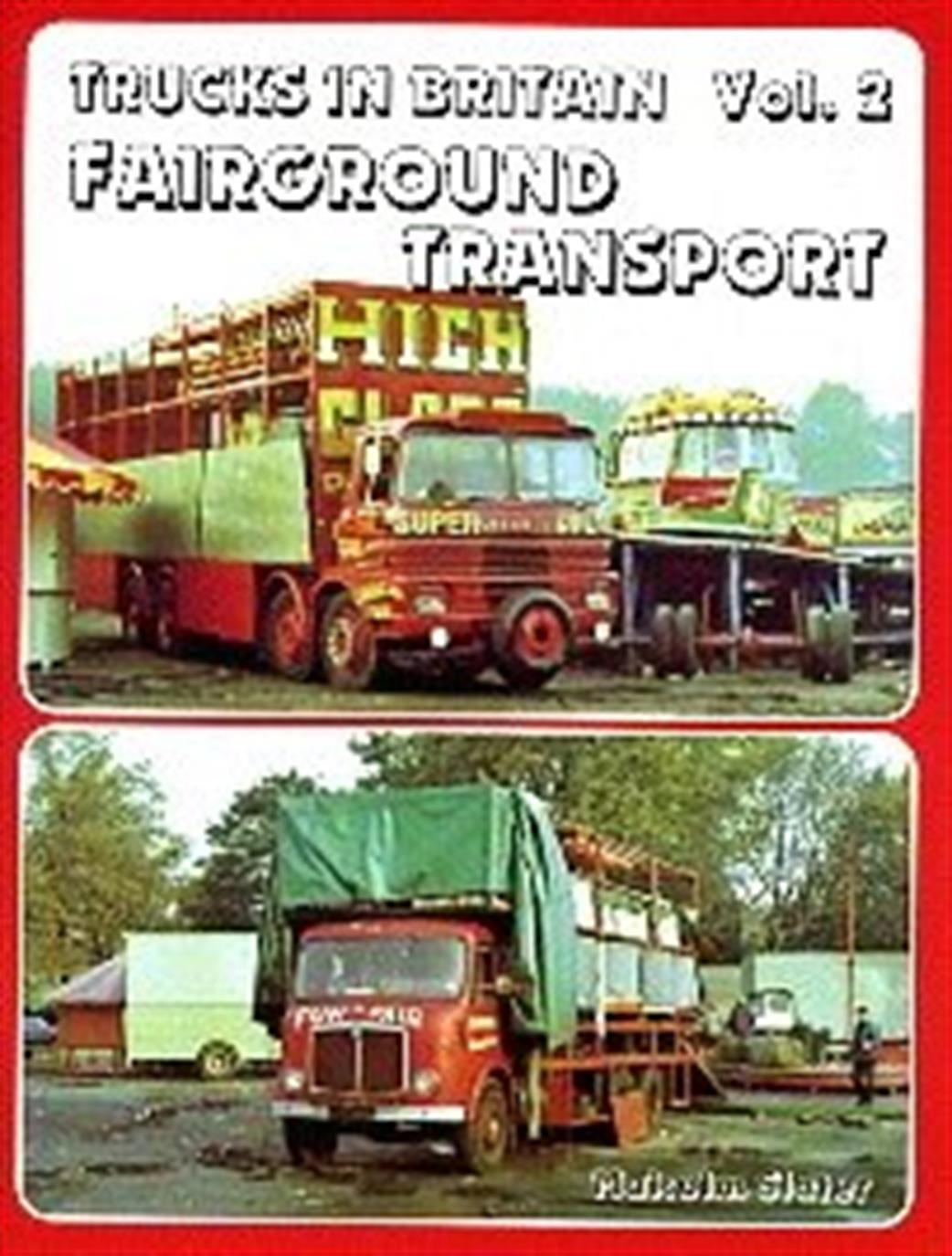 Roundoak Publishing  9781871565386 Fairground Transport Book by Malcom Slater