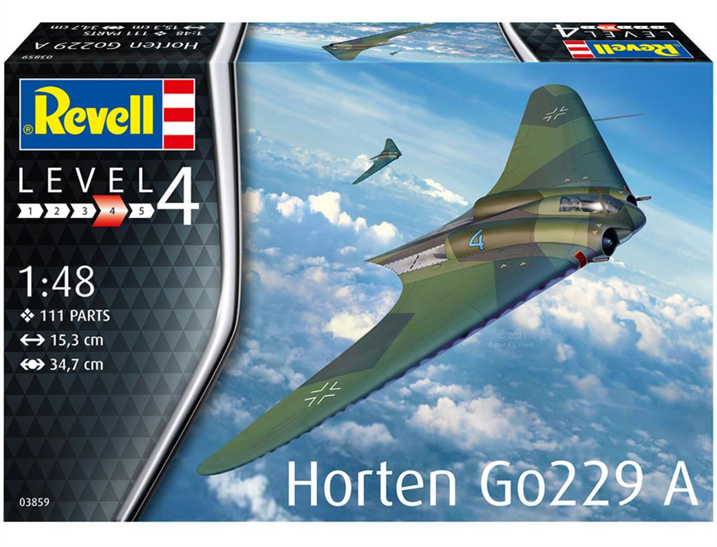 Revell 1/72 03859 Horten Go229 A-1 Flying Wing Kit