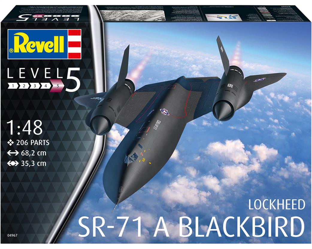 Revell 1/48 04967 Lockheed SR-71 Blackbird Kit