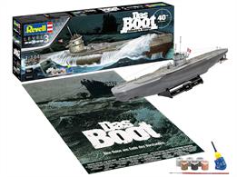 Revell 05675 1/144th Das Boot Movie 40 Years Collectors Edition Kit Gift Set