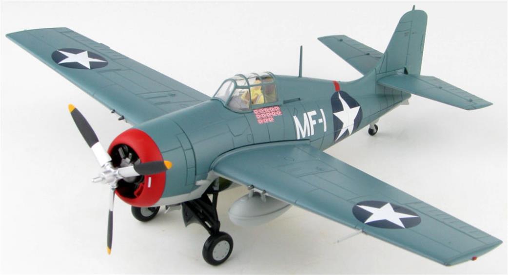 Hobby Master 1/48 HA8905 Grumman F4F-3 Wildcat Maj. Robert E. Galer, Guadalcanal VMF-224 1942