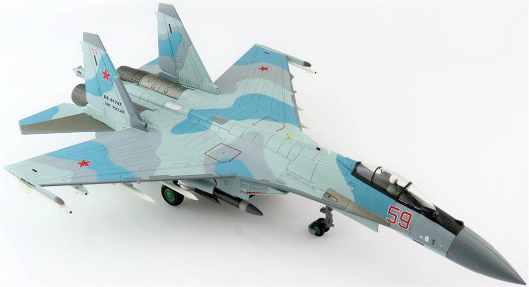Hobby Master 1/72 HA5709 Su-35 Flanker E Red 59 Russian Air Force Syrian War