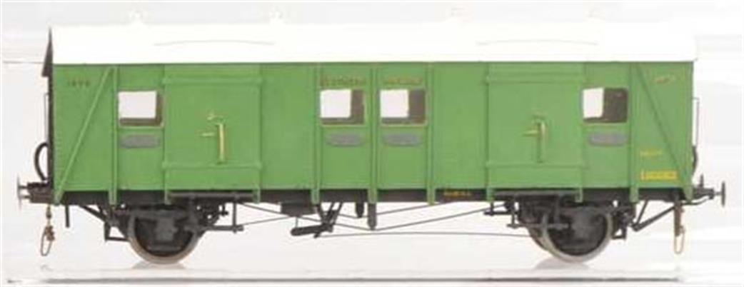 Preowned O Gauge SH13 Slaters Kit Built 7C020 SR 4 Wheel PLV/GUV